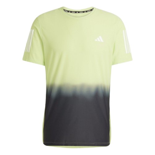 adidas Own the Run CLIMACOOL Colorblock T-Shirt - Green - JP0828