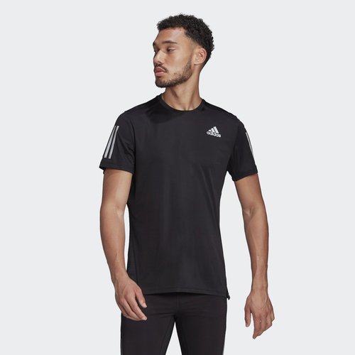 adidas Own the Run Tee - Black/Reflective Silver - H58591