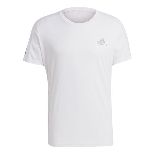 adidas Own the Run Tee Reflective Crew-neck Short Sleeve - White - GJ9963