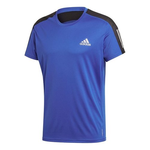 adidas Own The Run Tee Running Short Sleeve Blue - Royal Blue - FT1431