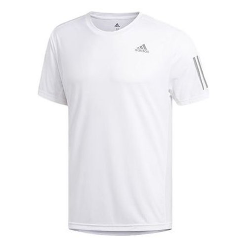 adidas Own The Run Tee Running Short Sleeve - White - EK2855