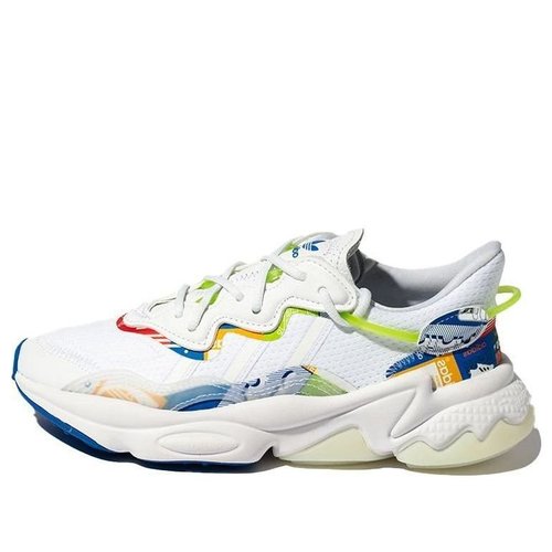 adidas Ozweego - White/Blue/Red - GX2714
