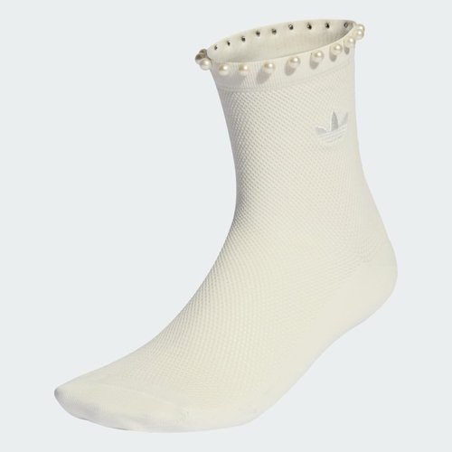 adidas Pearls Crew Socks 1 Pair - Off White - KD8378
