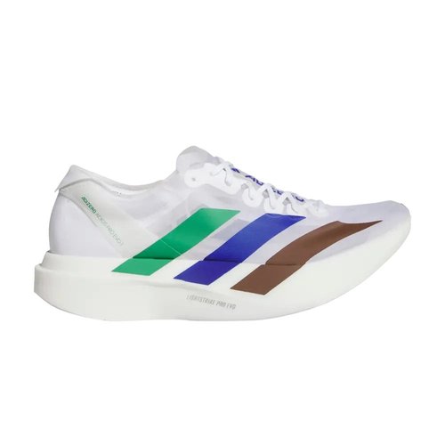 Pharrell x adidas Adizero Adios Pro Evo 1 - Semi Lucid Blue/Preloved Brown/Semi Court Green - JQ3642