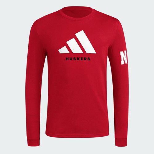 adidas Playmaker LS Tee - Team Power Red/Multi - JN8373