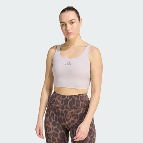 adidas Power Light Support Bra Tank - Ice Purple - KD2227