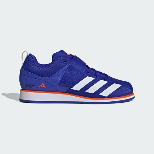 adidas Powerlift 5 - Lucid Blue/Cloud White/Impact Orange - IH8237