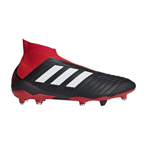 adidas Predator 18+ FG - Core Black/Footwear White/Red - DB2012