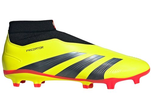adidas Predator 24 League Laceless FG - Team Solar Yellow 2/Core Black/Cloud White - IG7766