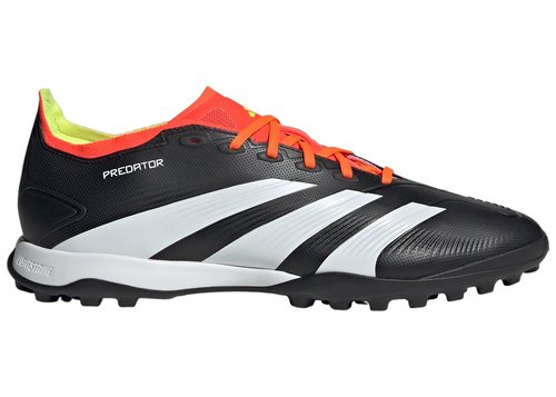 adidas Predator 24 League Low TF - Core Black/Cloud White/Solar Red - IG7723