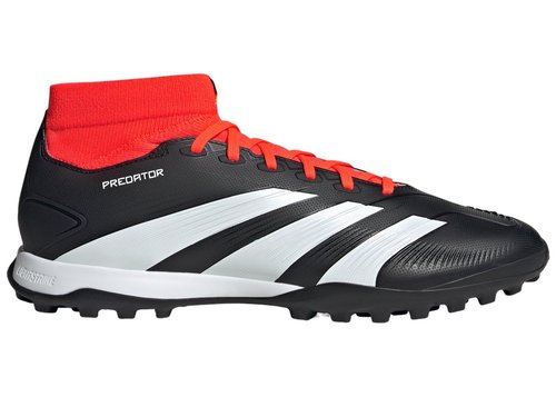 adidas Predator 24 League TF - Core Black/Cloud White/Solar Red - IG7718