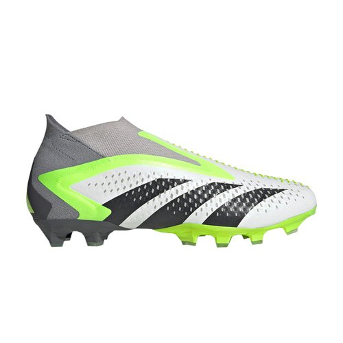 adidas Predator Accuracy+ AG - Cloud White/Core Black/Lucid Lemon - IE9430