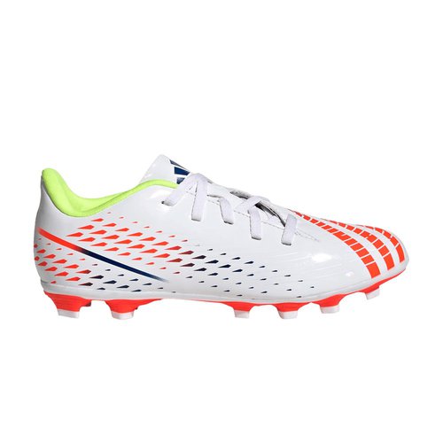 adidas Predator Edge.4 FG - Cloud White/Solar Yellow/Power Blue - GW0968