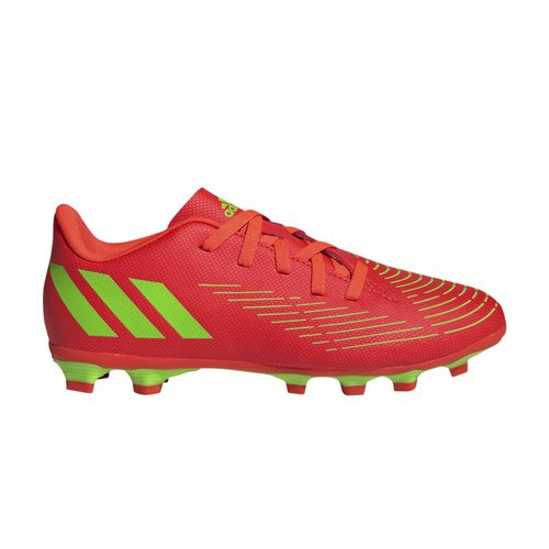 adidas Predator Edge.4 FG | Size 4 - Solar Red/Solar Green/Core Black - GW0970