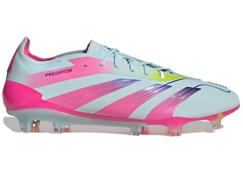 adidas Predator Elite FG - Almost Blue/Lucid Pink/Semi Solar Yellow - IE3950