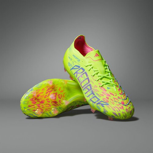 adidas Predator Elite FG - Lucid Lemon/Lucid Pink/Blue Fusion - JH6455