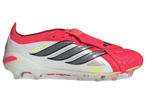 adidas Predator Elite Fold Over Tongue AG - Lucid Red/Core Black/Cloud White - JR5899