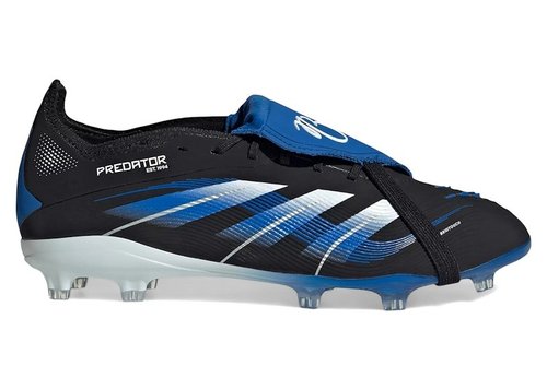 adidas Predator Elite FoldOver Tongue FG Jude Bellingham - Core Black/Footwear White/Glory Blue - JR1754
