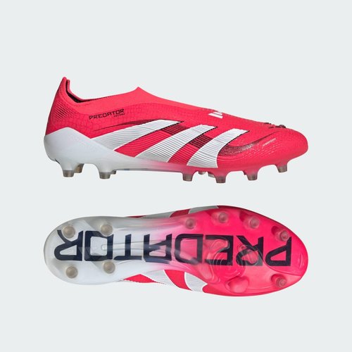 adidas Predator Elite Laceless AG - Lucid Red/Cloud White/Core Black - ID3817