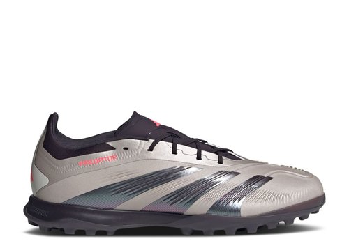 adidas Predator 24 Elite TF - Platinum Metallic/Aurora Black/Turbo - IF6373
