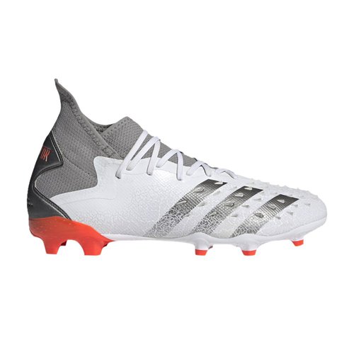 adidas Predator Freak.2 FG - Cloud White/Iron Metallic/Solar Red - S24190