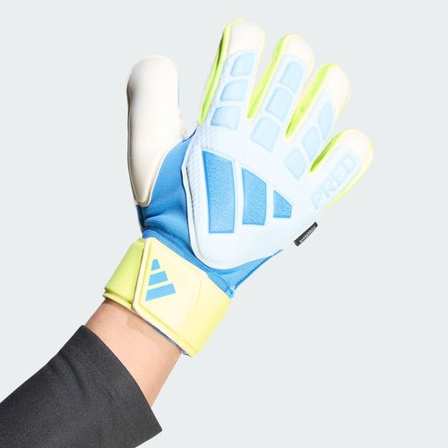 adidas Predator Goalkeeper Glove Match Fingersave - Crystal Sky/Ray Blue/Solar Yellow - KA7785