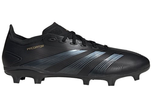 adidas Predator 24 League FG - Core Black/Carbon/Gold Metallic - IF6347