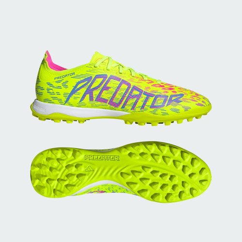 adidas Predator 24 League TF - Lucid Lemon/Blue Fusion/Lucid Pink - ID3770