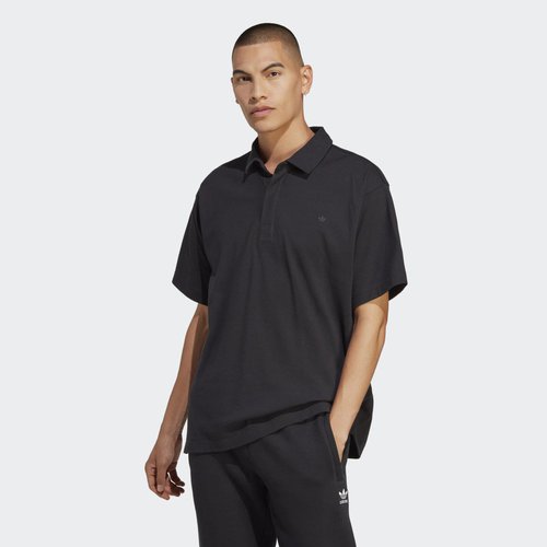 adidas Premium Essentials Polo Shirt - Black - HR8677