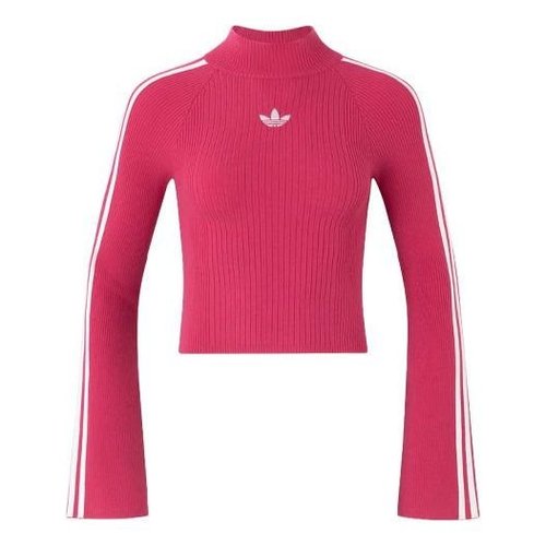 adidas Premium Knit Turtleneck Top Asia Sizing - Pink - JI7060