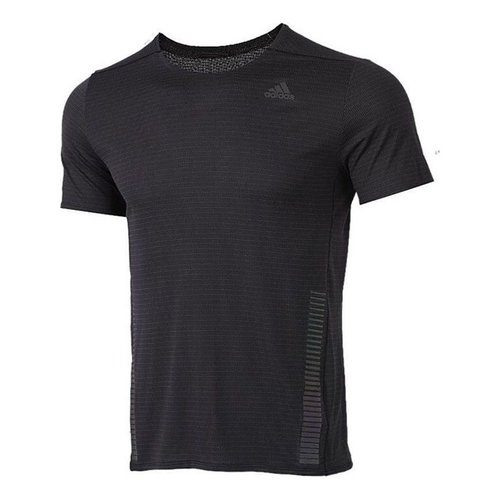 adidas Premium Tee M Reflective Running Sports Short Sleeve - Black - GL2008