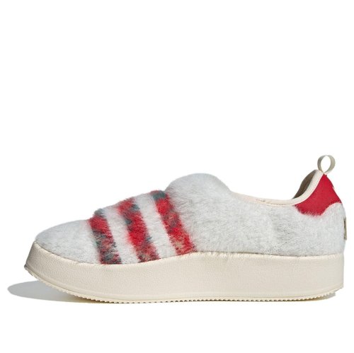 adidas Puffylette - White/Red - ID6141