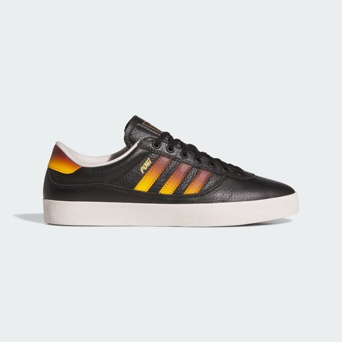 adidas Puig Indoor - Core Black/Shadow Red/Crew Yellow - JR5827