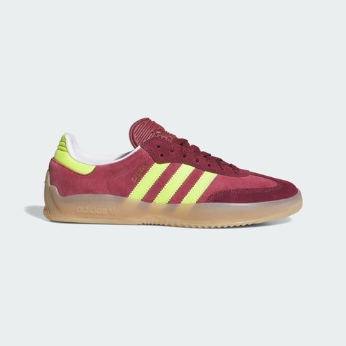 adidas Puig Samba - Maroon/Semi Solar Yellow/Shadow Red - KK3742