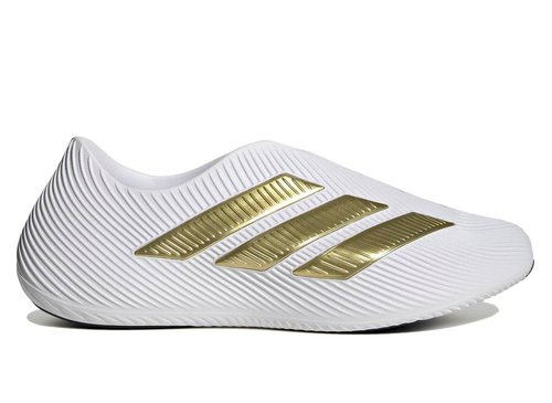 adidas Purechill Slides - Footwear White/Gold Metallic/Core Black - KJ5138