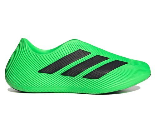 adidas Purechill Slides in Black - Screaming Green/Core Black - KI0069
