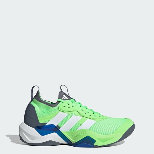 adidas Rapidmove ADV 2 HIIT | Green | Size 9.5 - Lime Burst/Cloud White/Royal Blue - JS3168