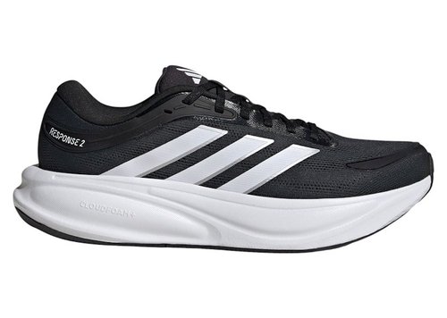 adidas Response 2 - Core Black/Cloud White/Matte Silver - KJ1748