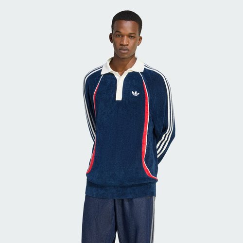 adidas Retro Remix Teamgeist Polo - Night Indigo/Better Scarlet/Off White - KR7657