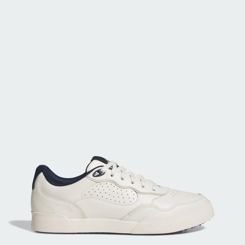adidas Retrocross 25 Spikeless Golf | Cream | Size 12.5 - Off White/Night Indigo/Off White - JP8521