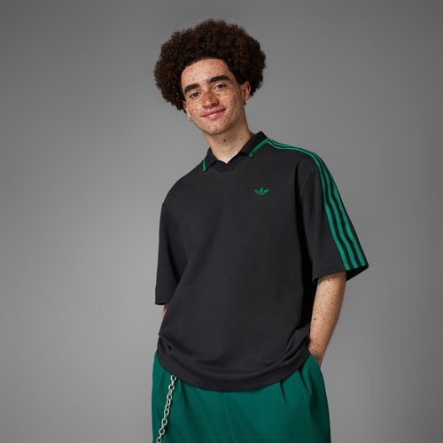 adidas Rolling Links Polo Shirt #39 Black #39 JE6721 Solesense