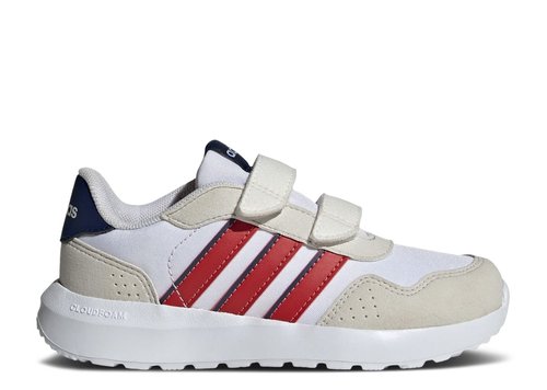 adidas Run 60s C - Cloud White/Collegiate Red/Dark Blue - IE6437
