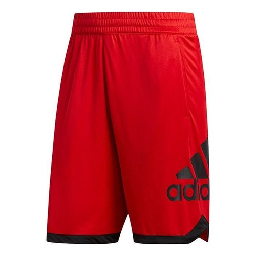 adidas Running Training Sports Basketball Shorts - Red - DX6744