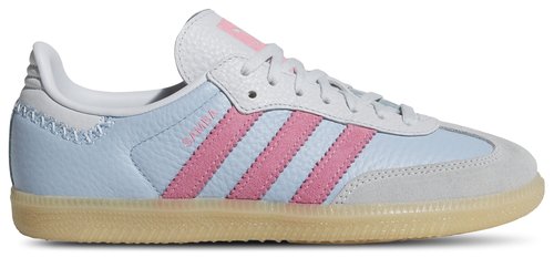 adidas Samba - Blue/Pink/Brown - JQ4487