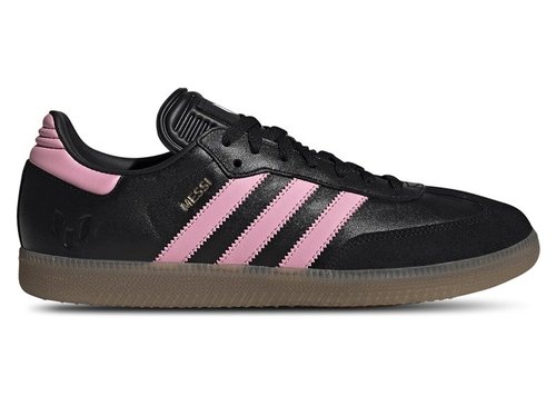 Lionel Messi x adidas Samba - Core Black/Gold Metallic/Gum - JP7845