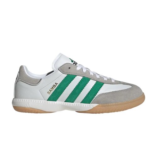 adidas Samba Millennium | Size 6 - Cloud White/Green/Gum - ID3922