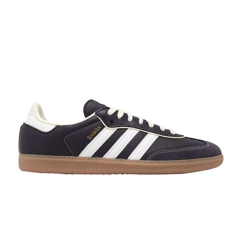 adidas Samba OG - Aura Black/Cream White/Gold Metallic - IG6836