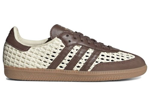 adidas Samba OG - Cream White/Earth Strata/Gold Metallic - IH9373