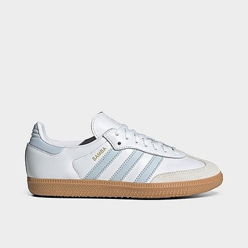 adidas Samba OG - White/Halo Blue/Gum 3 - JS1752