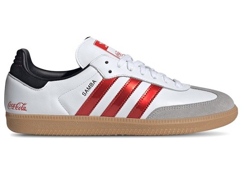 Coca-Cola x adidas Samba - Cloud White/None/Gum - KH6879